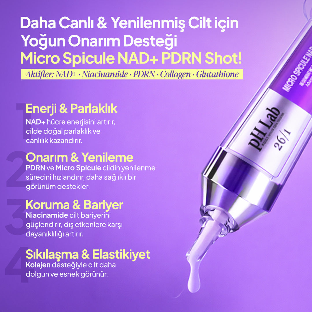 Micro Spicule NAD+ & Retinal PDRN SHOT