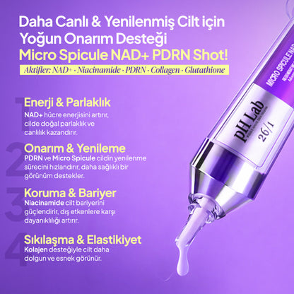 Micro Spicule NAD+ & Retinal PDRN SHOT