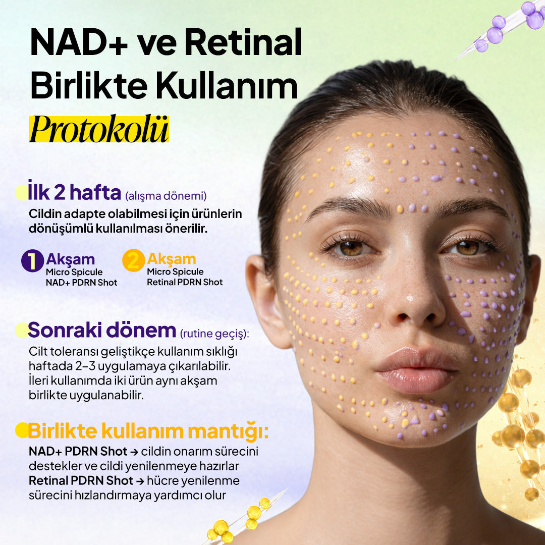 Micro Spicule NAD+ & Retinal PDRN SHOT