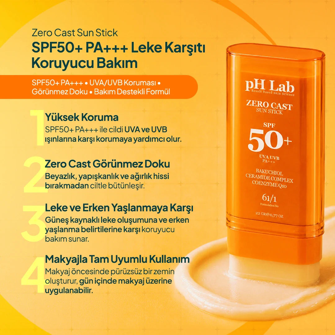 Zero Cast Sun Stick SPF50+ PA+++