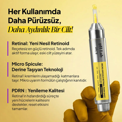 Micro Spicule NAD+ & Retinal PDRN SHOT