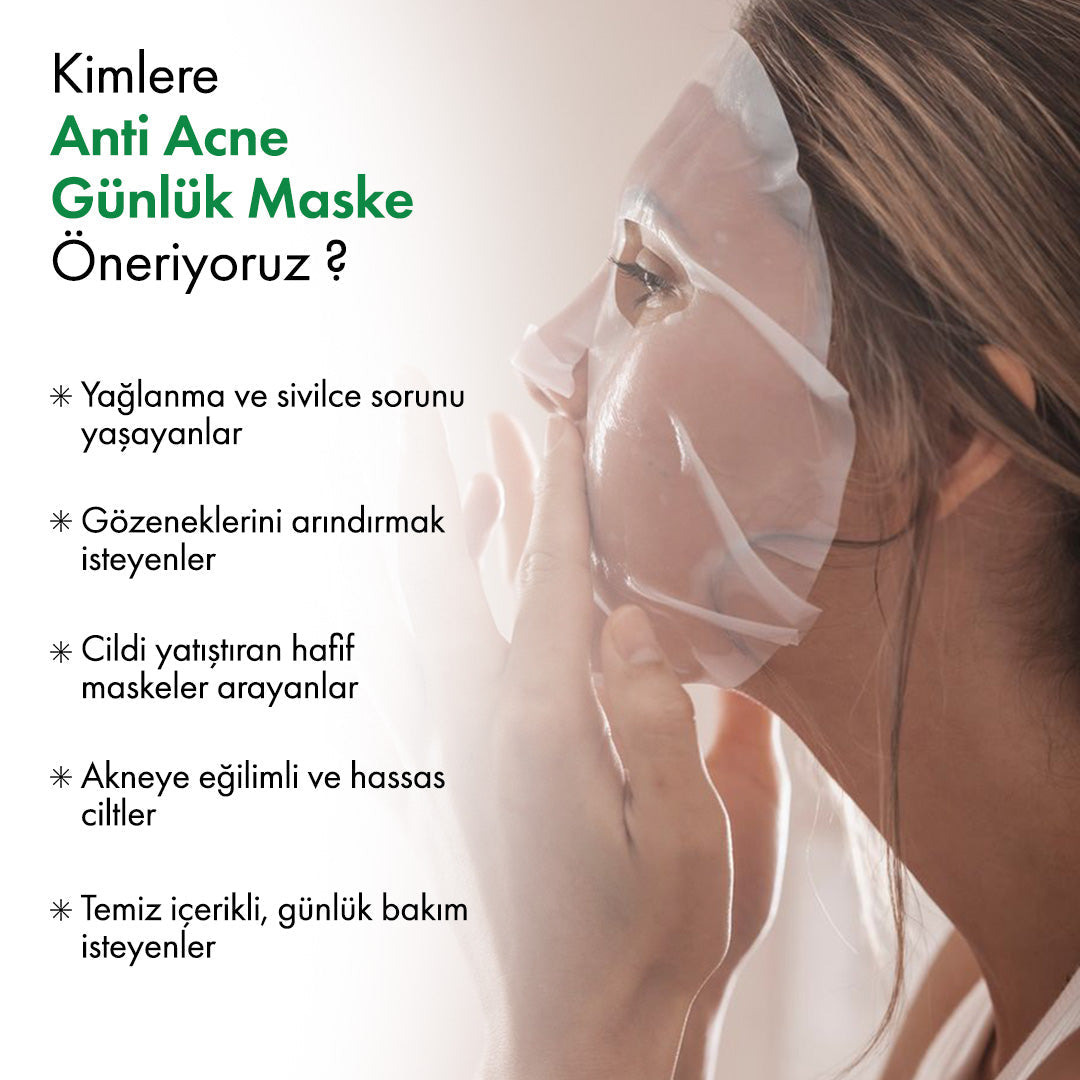 Anti-Acne 30'lu Günlük Maske ys-antiacnemask-cod